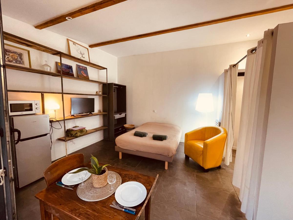 Charmant Studio Loft - Mas Bois Fontaine Nîmes Exterior foto